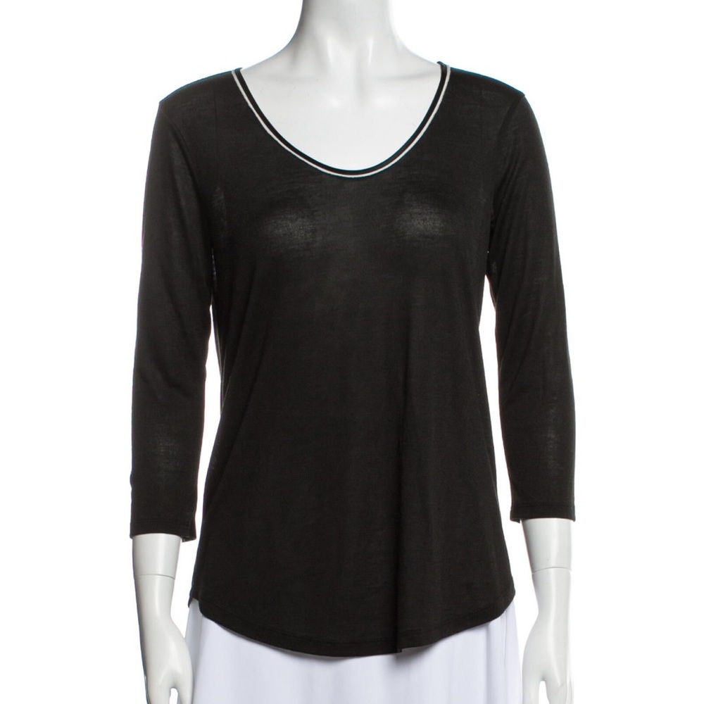 Vince scoop neck top